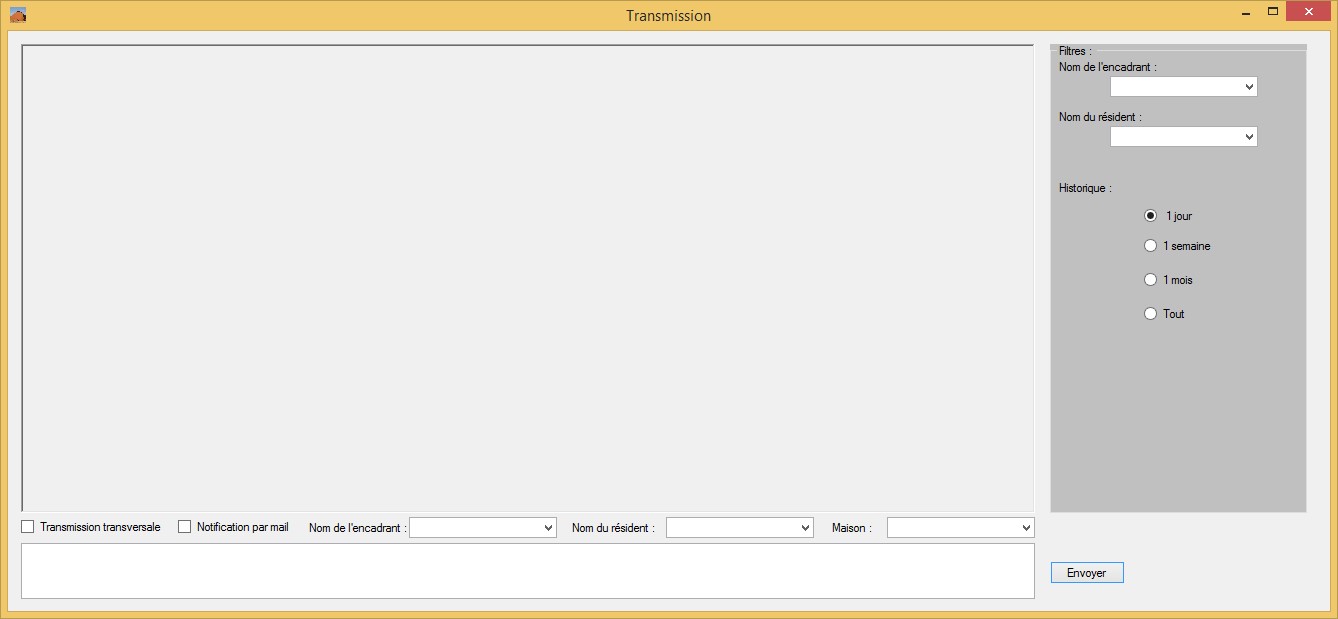 Interface du module de transmission